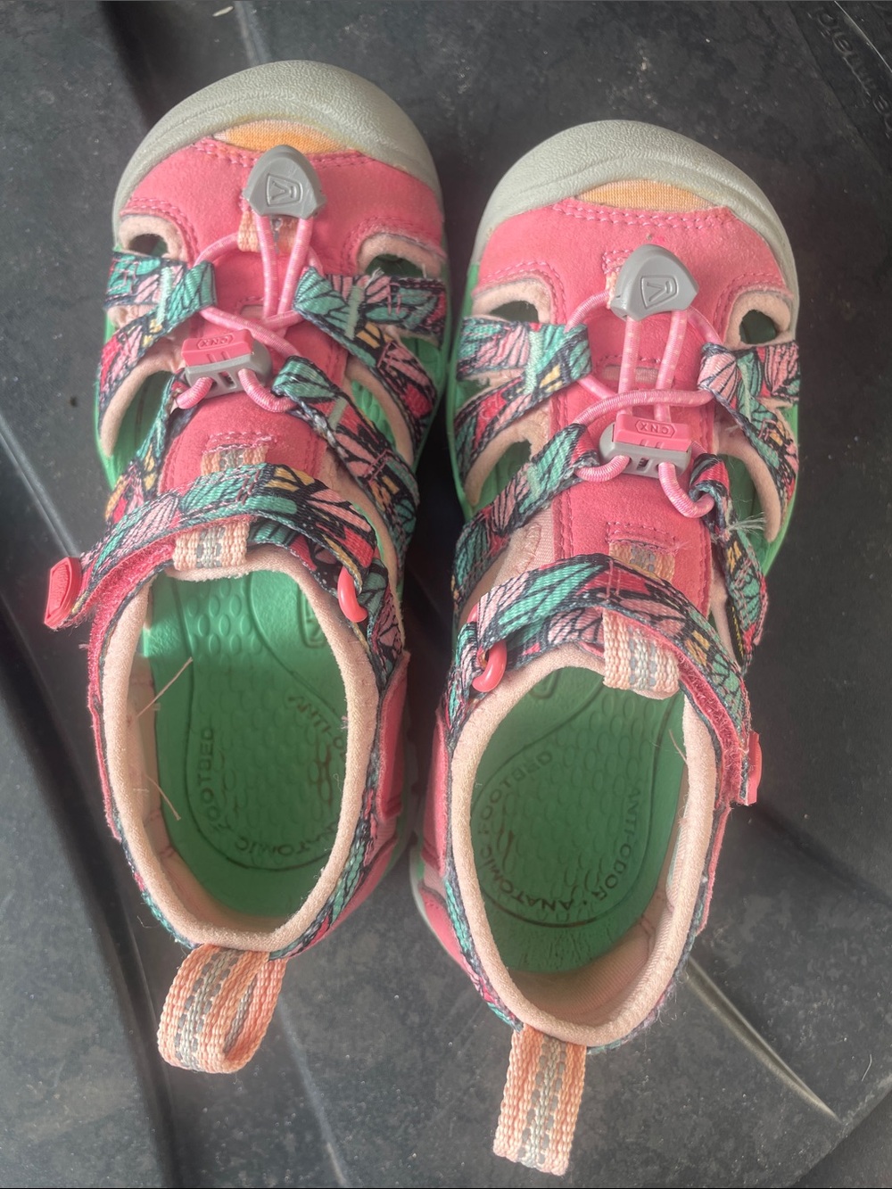 Keen Kids Rose and Peach Pearl Seacamp Sandals - Picture 9 of 9